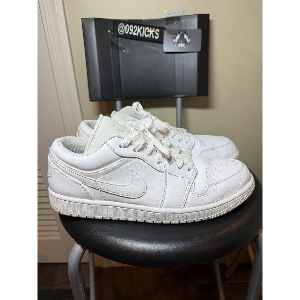 Air Jordan 1 Low Triple White Men’s Size 11 553558-136 2022 Clean No Box